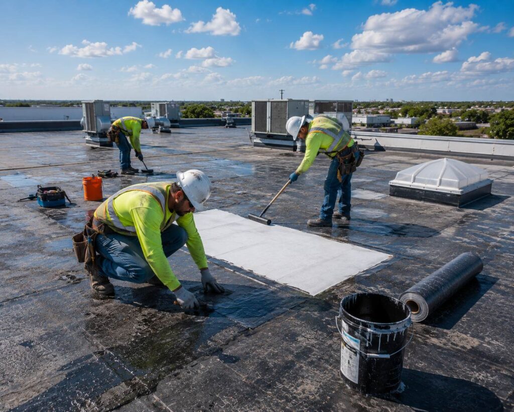 commercial roof repair