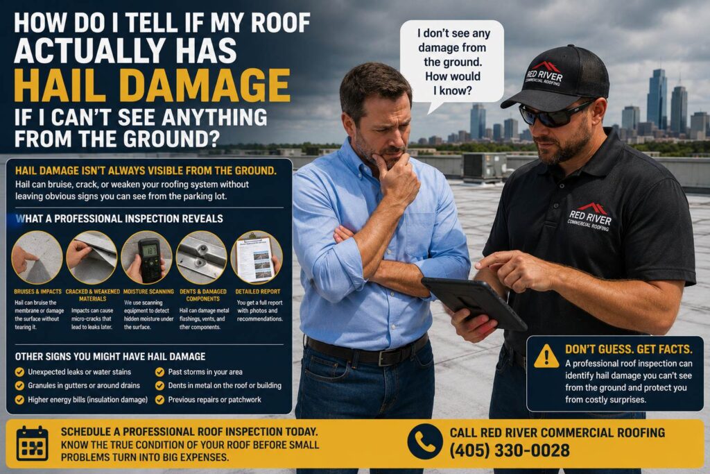 hail damage question in oklahoma