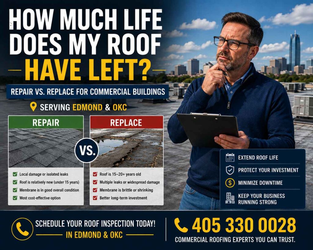 how much roof left