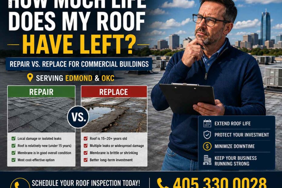 how much roof left
