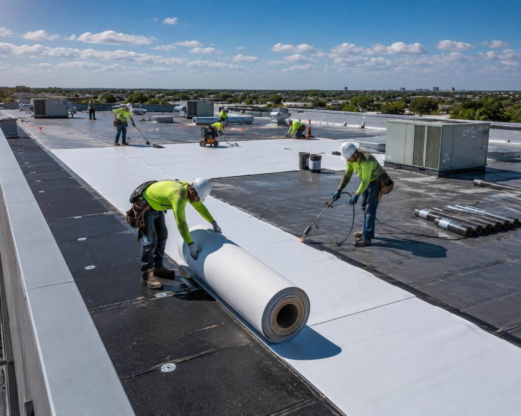 commercial roof installations