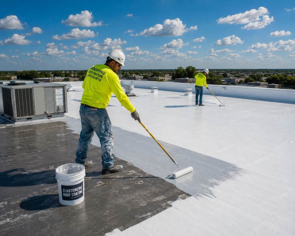 commercial roof restoration coatings